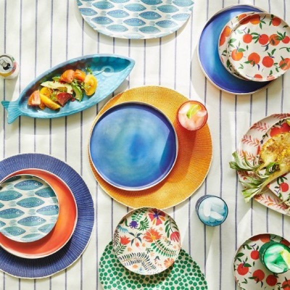 OPALHOUSE 4 piece Fish Platter and Serveware Set - Picture 8 of 8